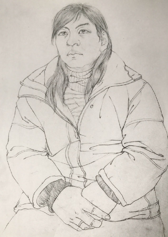 中国人物画-作品展示 - 成都美术考级网-中国美术学院