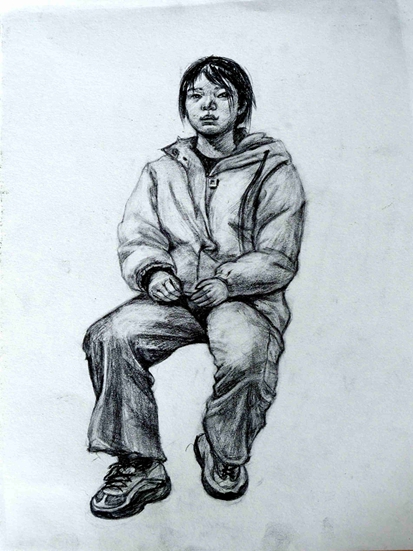 速写九级优秀作品