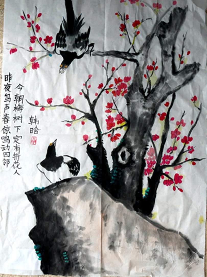 花鸟八级优秀作品