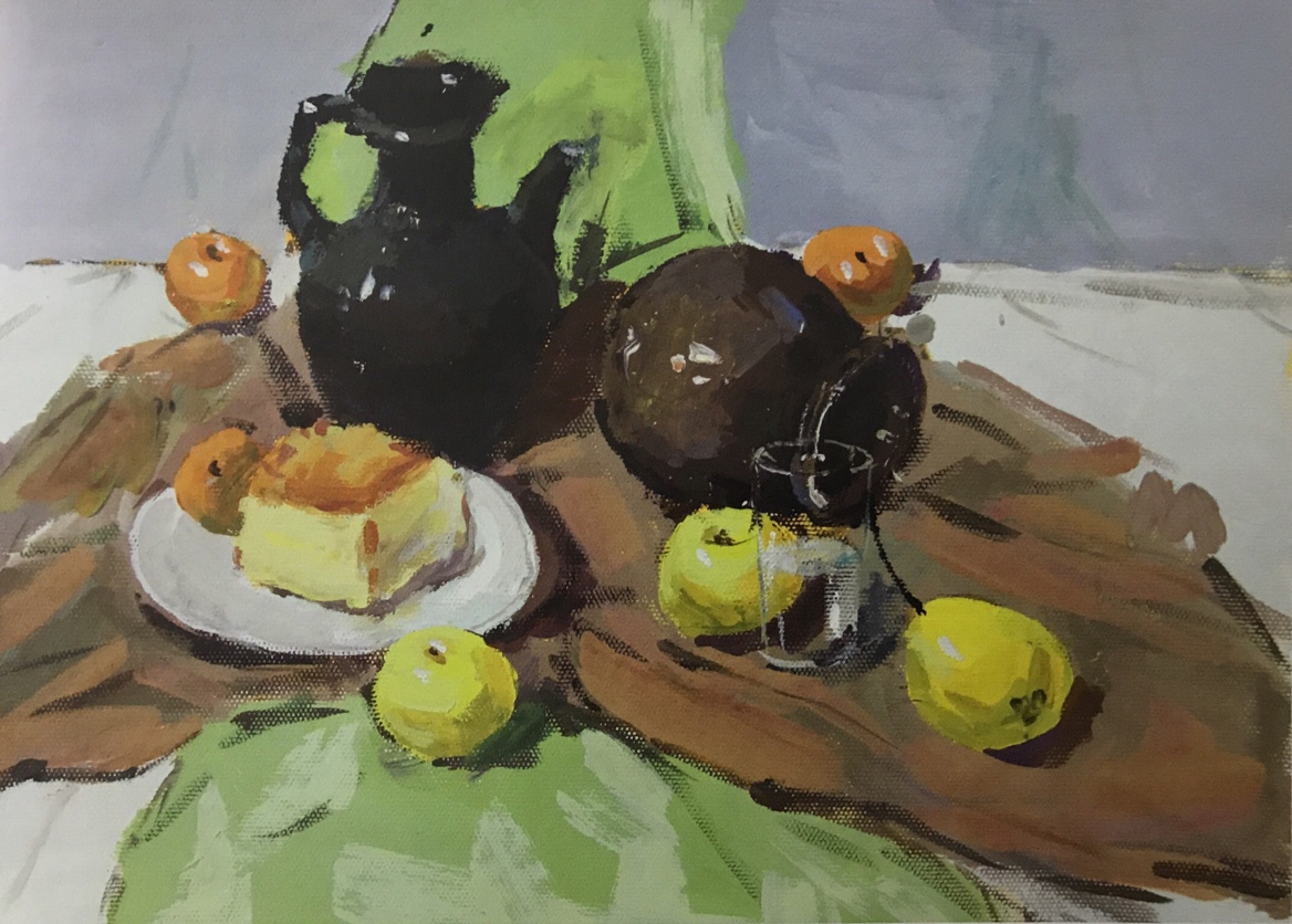 七级-水粉 - 成都美术考级网-中国美术学院考级中心-成都考区承办单位